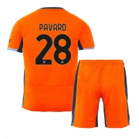 Inter Milan Benjamin Pavard #28 Tredje Dräkt Barn 2023-24 Kortärmad (+ Korta byxor)